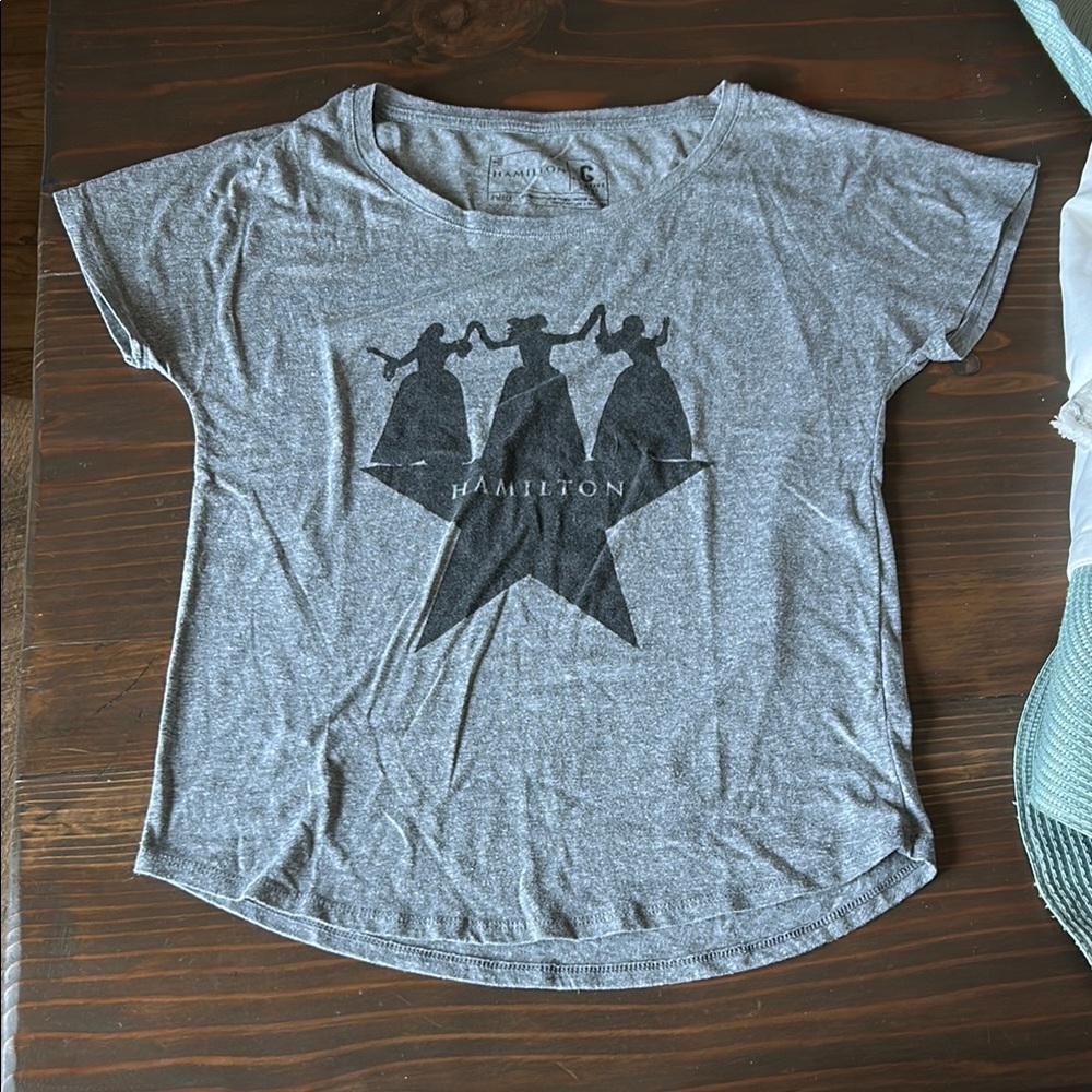 Hamilton Gray Graphic Short Sleeve Tee